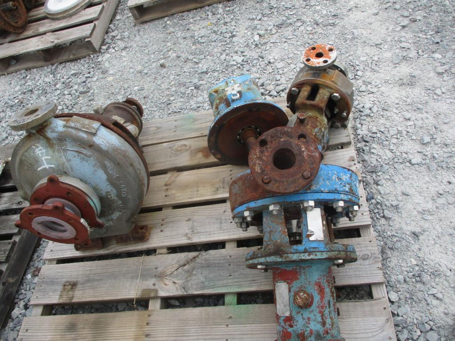 (1) Pallet w/ (4) Misc. Pumps & Parts