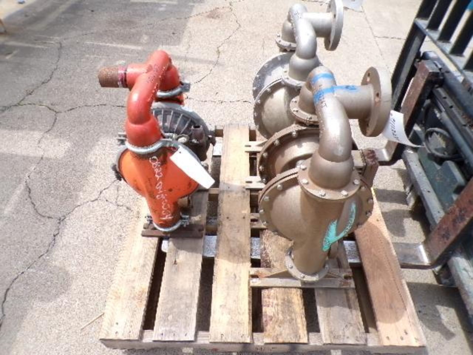 Pallet of Wilden Diaphragm Pumps (Used)