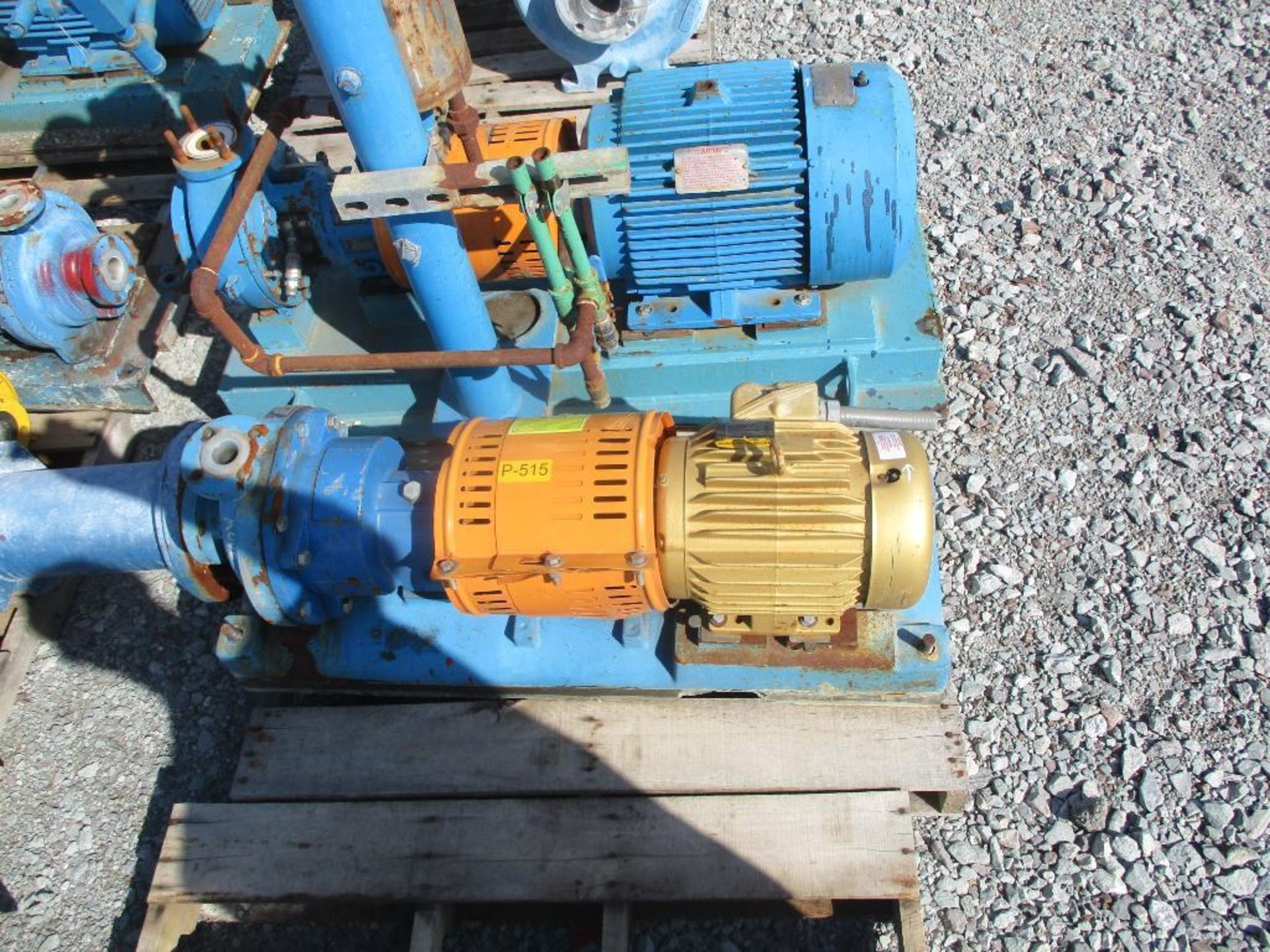 (2) Goulds Pumps w/ Motors, 20HP