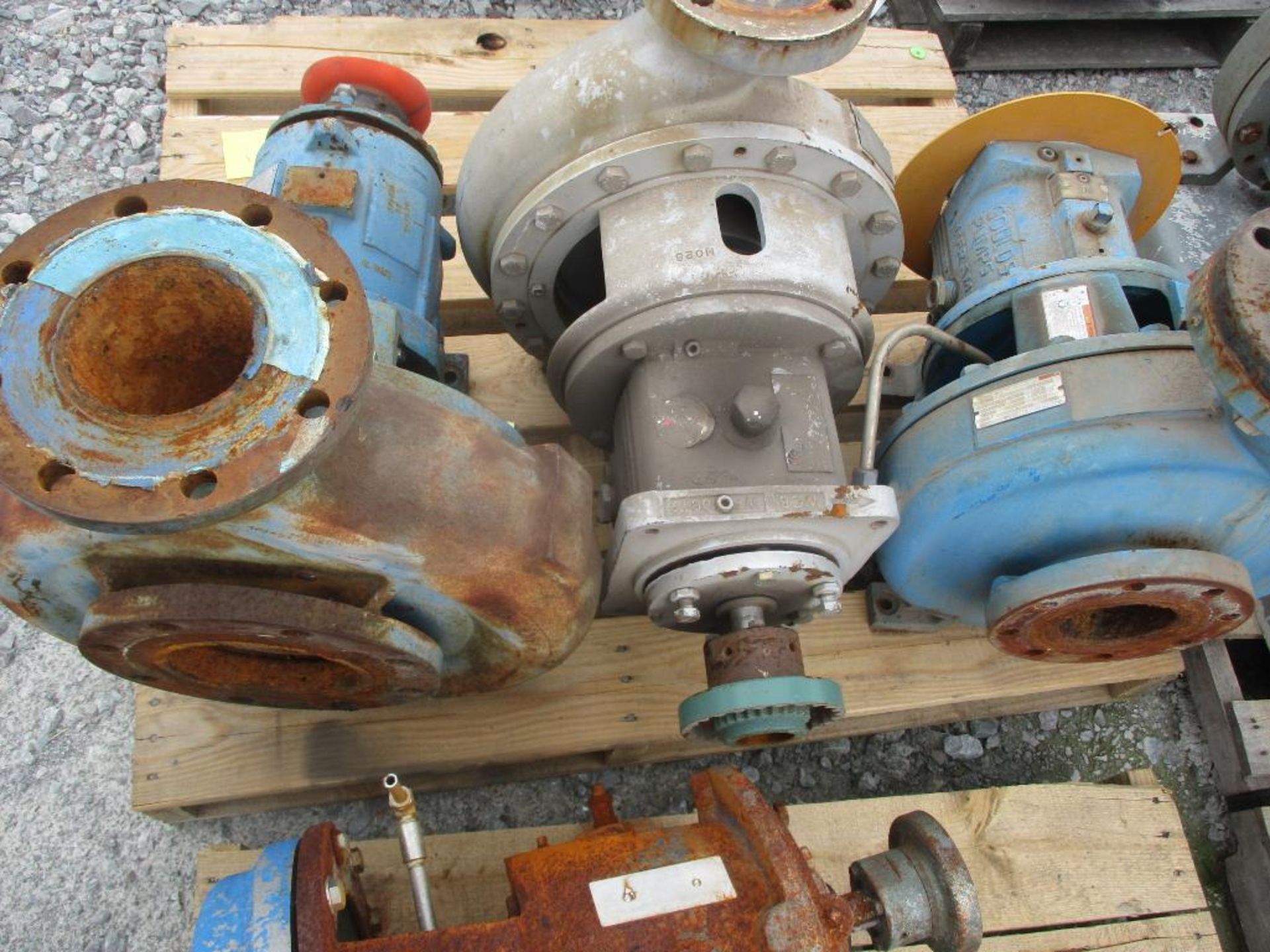 (1) Pallet w/ (3) Misc. Goulds & Durco Pumps