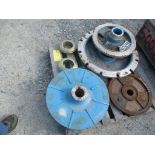 (1) Pallet of Goulds Slurry Pump Parts