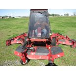 Toro Groundsmaster 580-D 16' Bat-Wing Mower, Mitsubishi 90 HP Diesel Engine, (New) Batteries, (New)