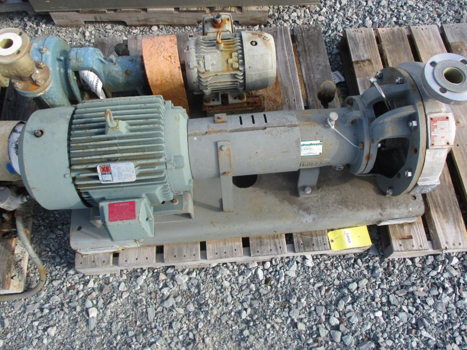 (1) Durco 2x3x13 SS Pump w/ 15HP Motor & (1) Worthington CNG Pump w/ 5HP Motor