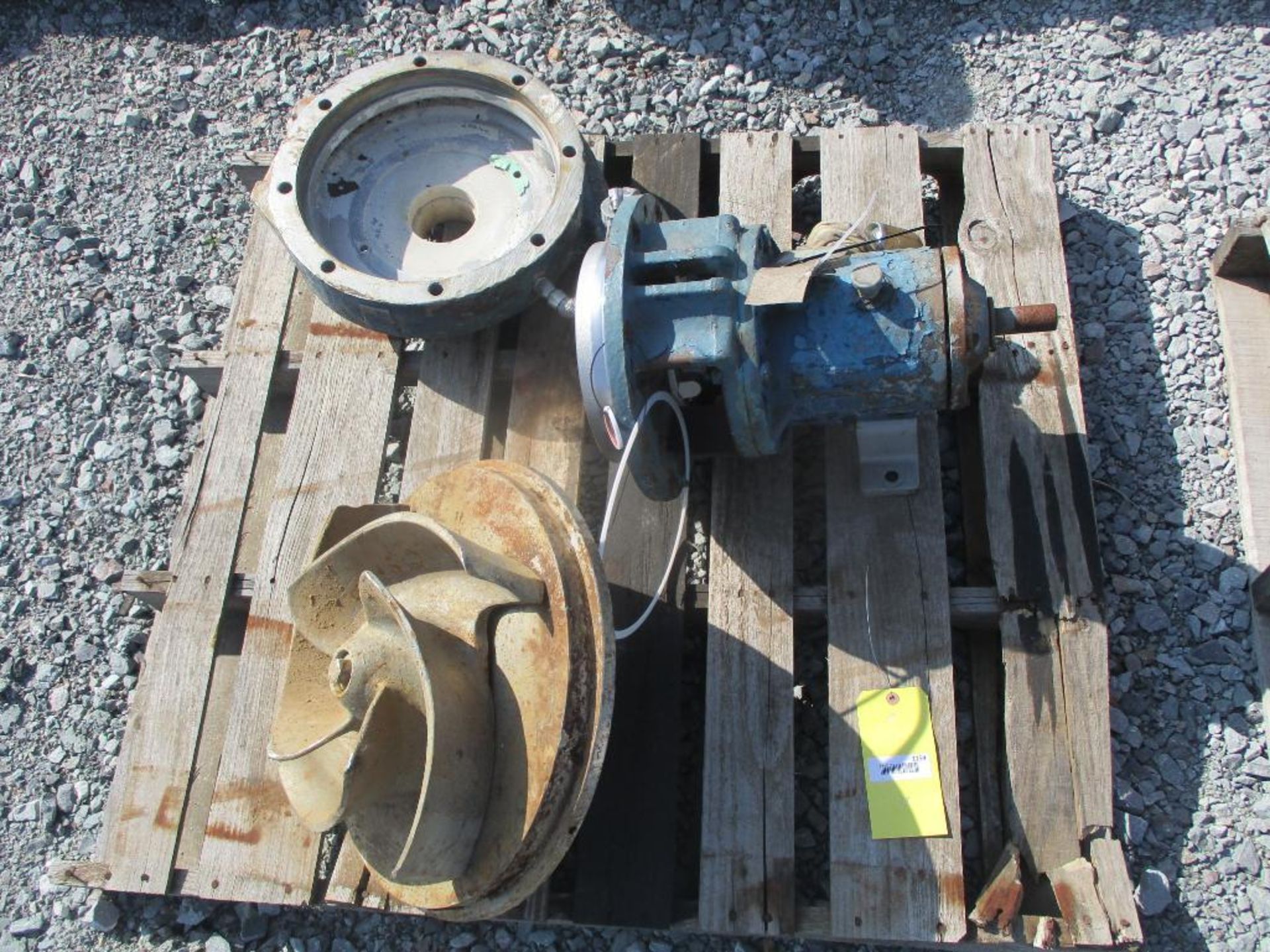 (1) Goulds 2x3x10 Pump w/ 25HP Motor & (1) Dean Brothers Pump w/ 7.5HP Motor