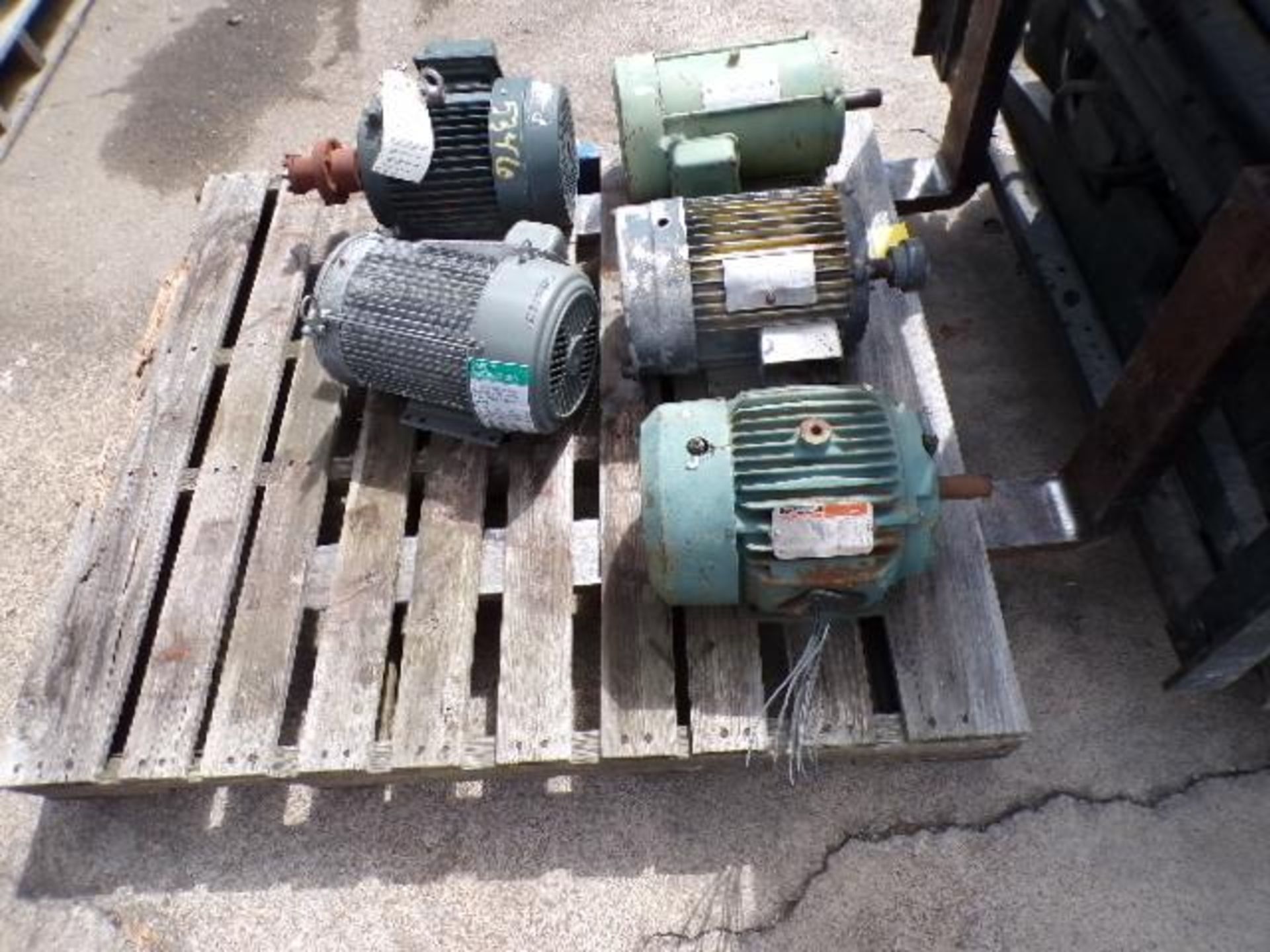 Pallet of Assorted Electric Motors (Used) - Image 4 of 4
