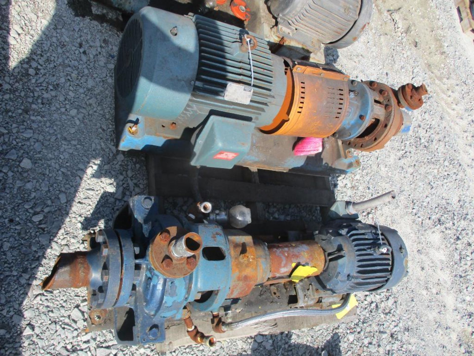 (2) Goulds 2x3x13 Pumps w/ 15HP Motors - Image 4 of 4