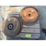 (1) Pallet of Goulds Slurry Pump Parts