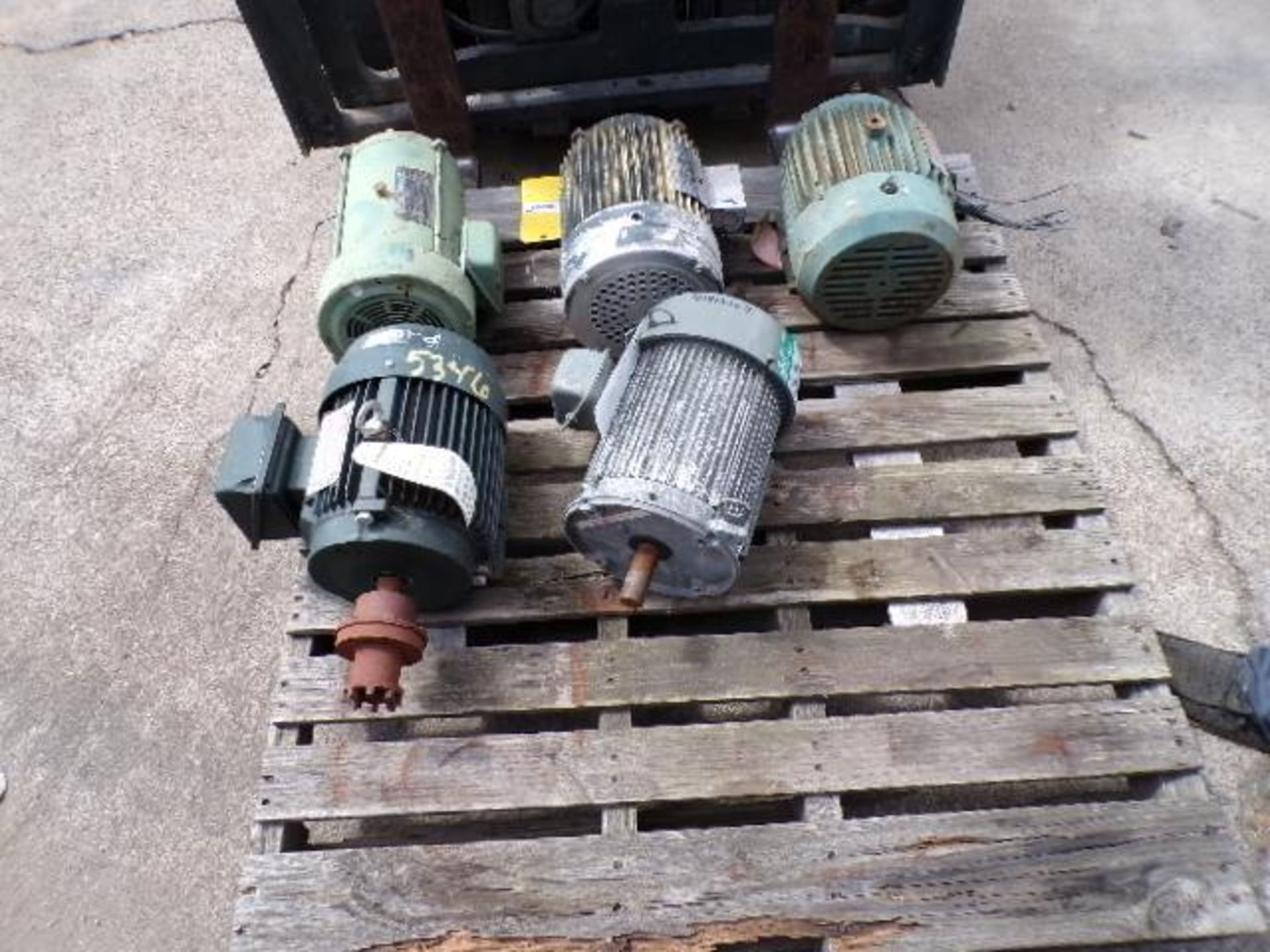 Pallet of Assorted Electric Motors (Used) - Image 3 of 4