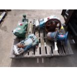 (3) Cat Pumps & (1) Hydro Cell (Used)