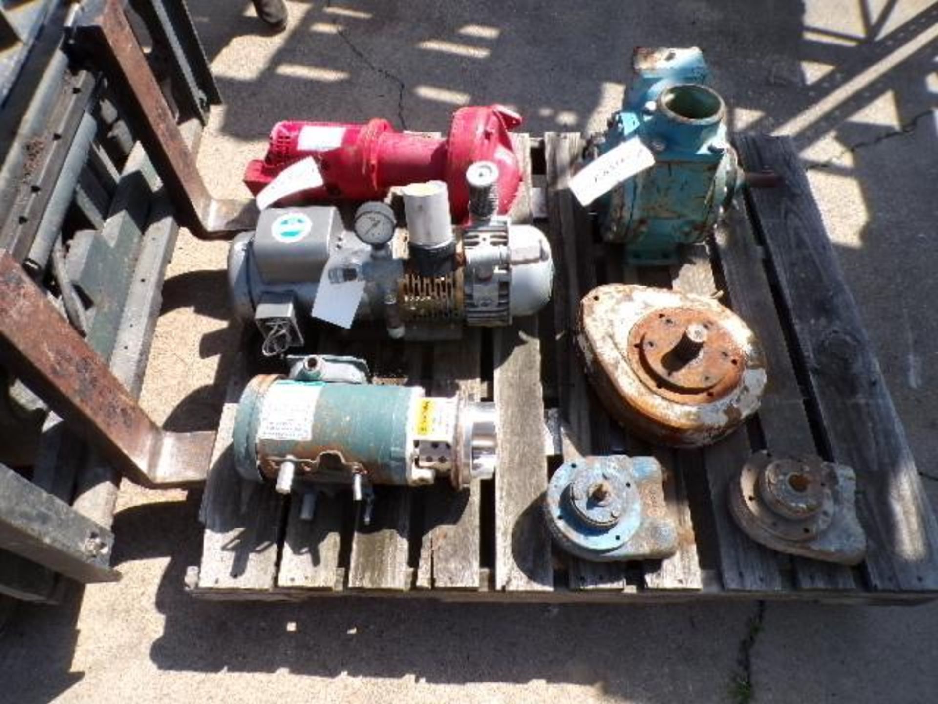 Pallet of Assorted Pumps (Used)