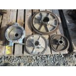 (1) Pallet Goulds Pump Parts