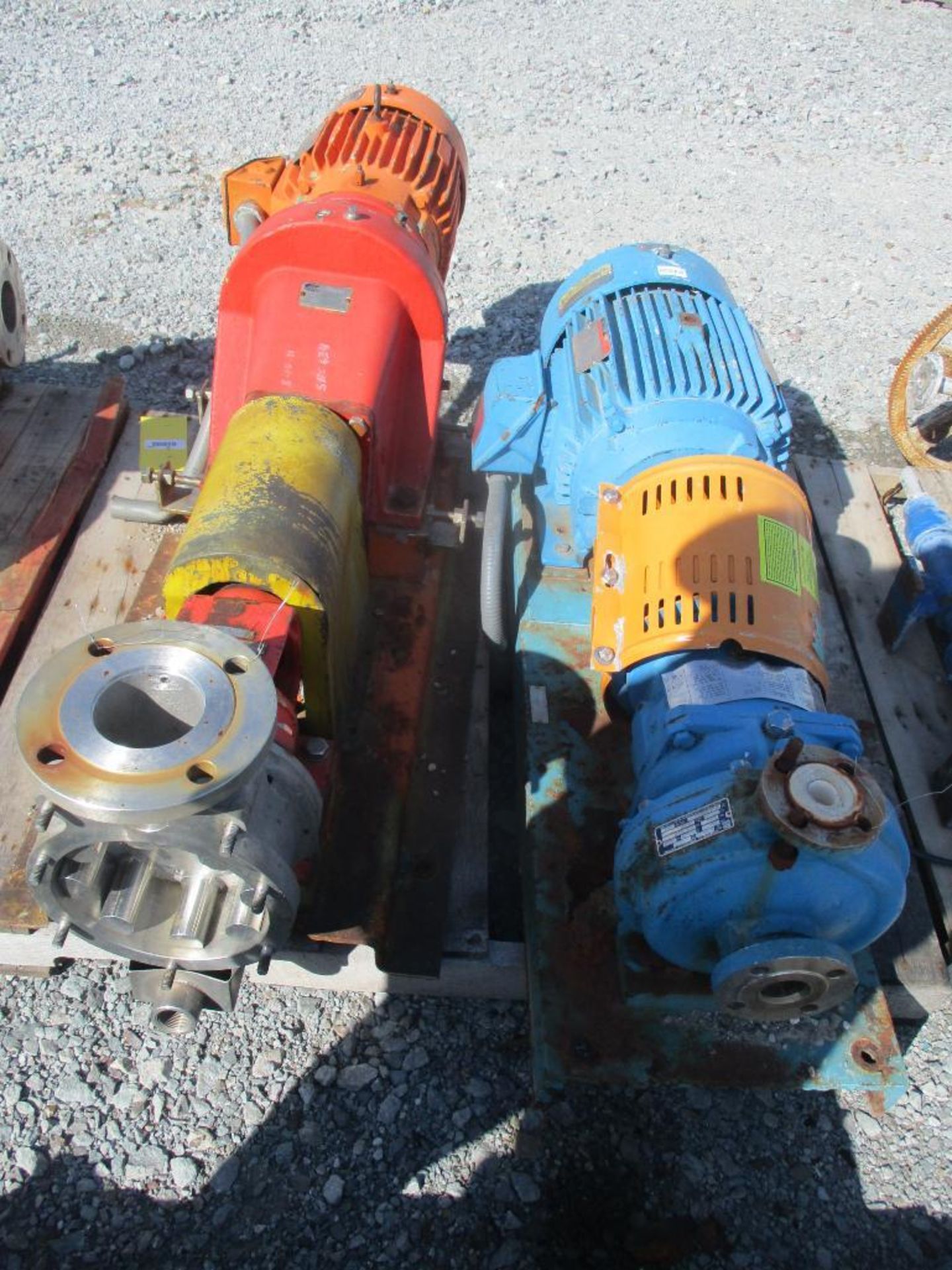 (2) SS Pumps w/ Motors - Image 3 of 3