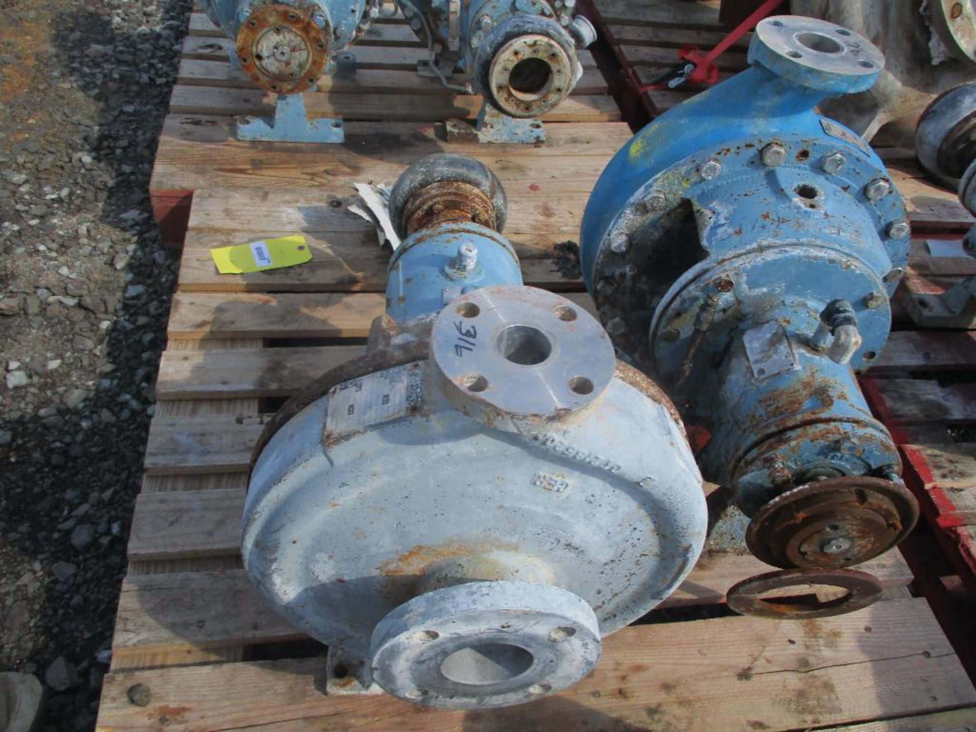 (1) Goulds 3196 2x3x13 SS Pump, (1) Durco 1'2x3x13 SS Pump - Image 3 of 5