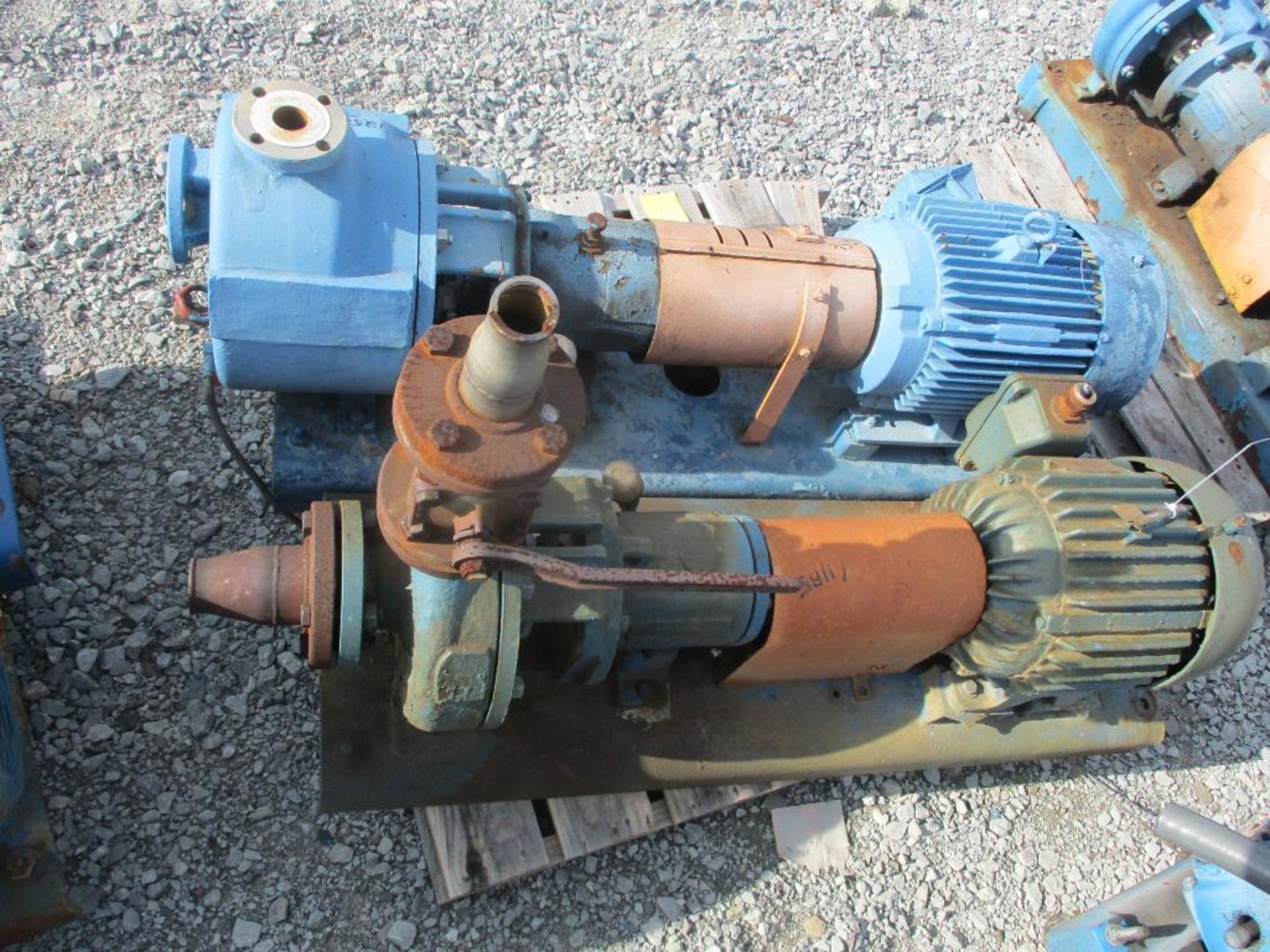 (1) Durco 1'2x3 U5 10 SS Pump w/ 20HP Motor, (1) Durco Pump w/ 15HP Motor - Image 4 of 4