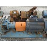 (1) Durco 2x3x13 316 Pump w/ 50HP Motor & (1) Durco 1-1/2x13x13 Pump w/ 7.5HP Motor