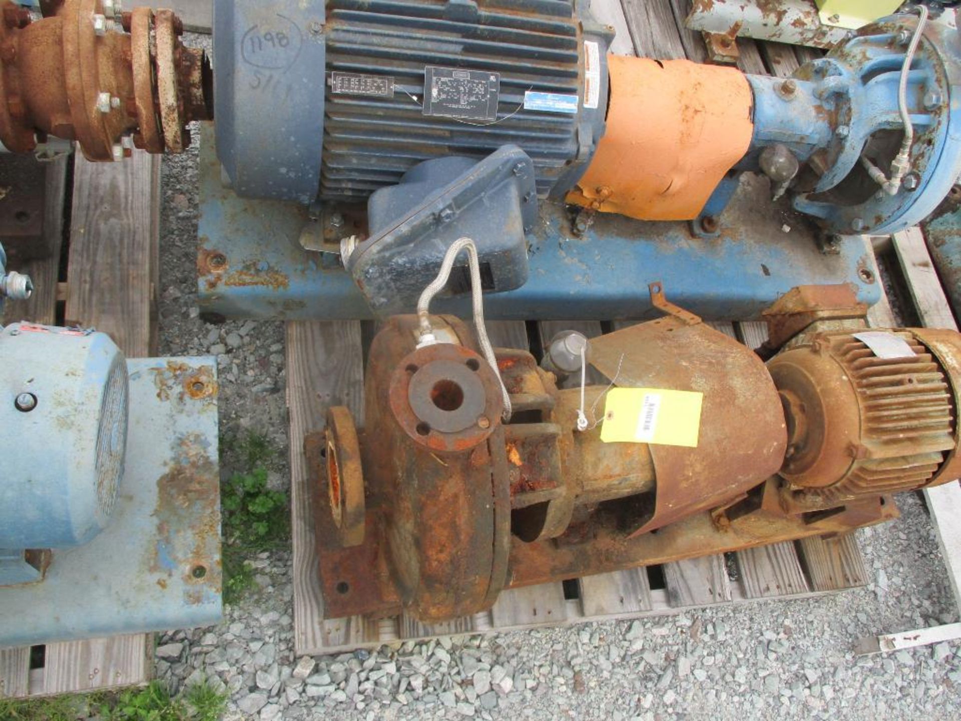 (1) Durco 2x3x13 316 Pump w/ 50HP Motor & (1) Durco 1-1/2x13x13 Pump w/ 7.5HP Motor - Image 4 of 4