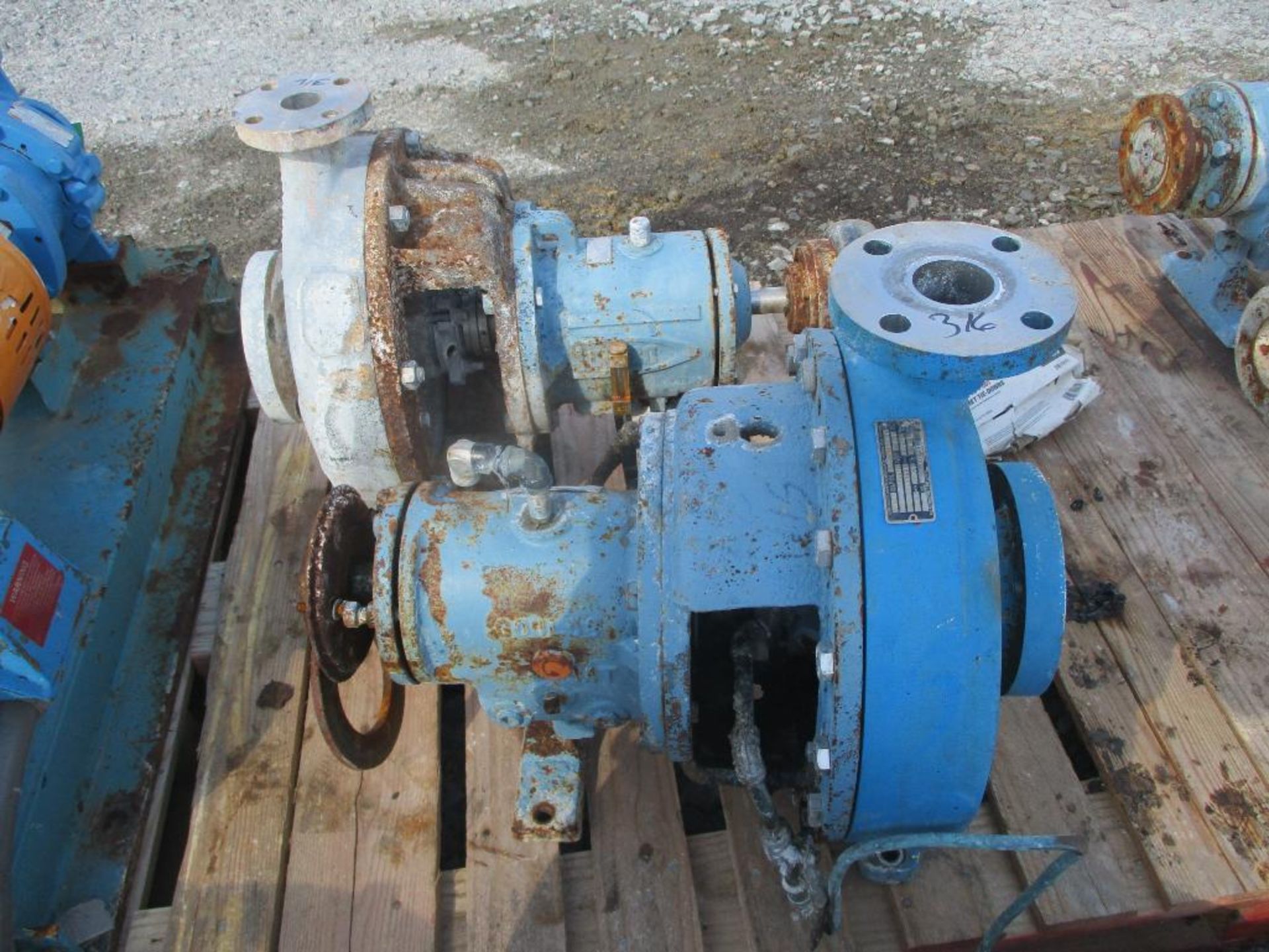 (1) Goulds 3196 2x3x13 SS Pump, (1) Durco 1'2x3x13 SS Pump - Image 4 of 5