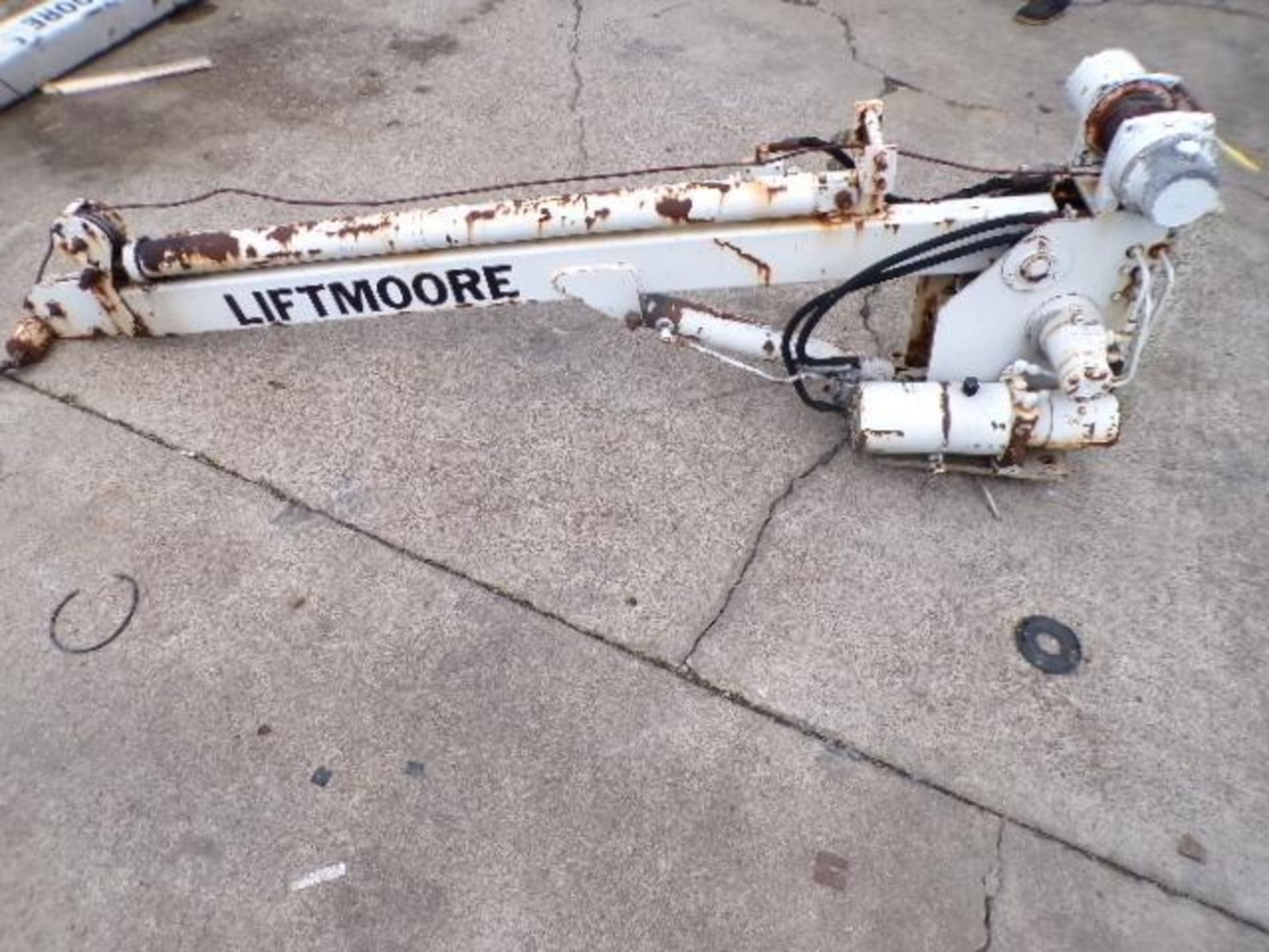Liftmoore Truck Crane, Model 2700, Electric Winch, Hydraulic Raise (Used) - Image 2 of 4