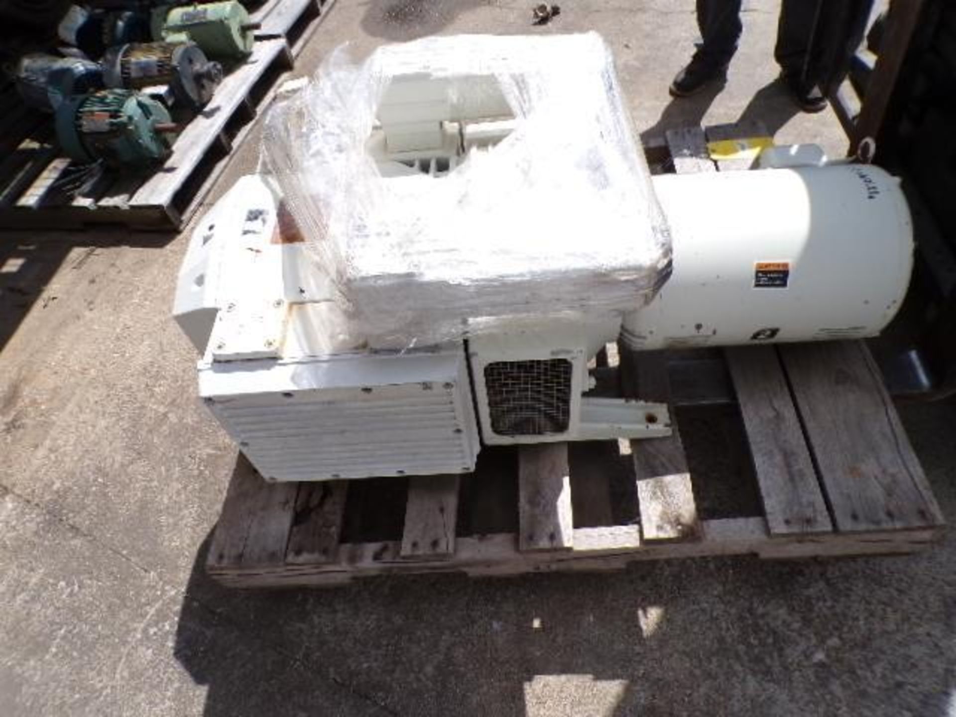 Becker Pump, Model VTLF-250-SK, Baldor Reliance Motor, 10HP, 1160 RPM (Used) - Image 3 of 3