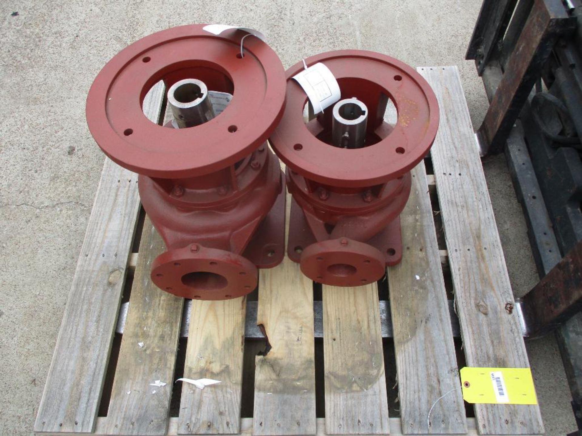 Pallet of Franklin Electric Ktg Inline Pumps Sub Assy., 4x4-8, 2.5x2.5-10, Model KTG100/20, KTG65/20