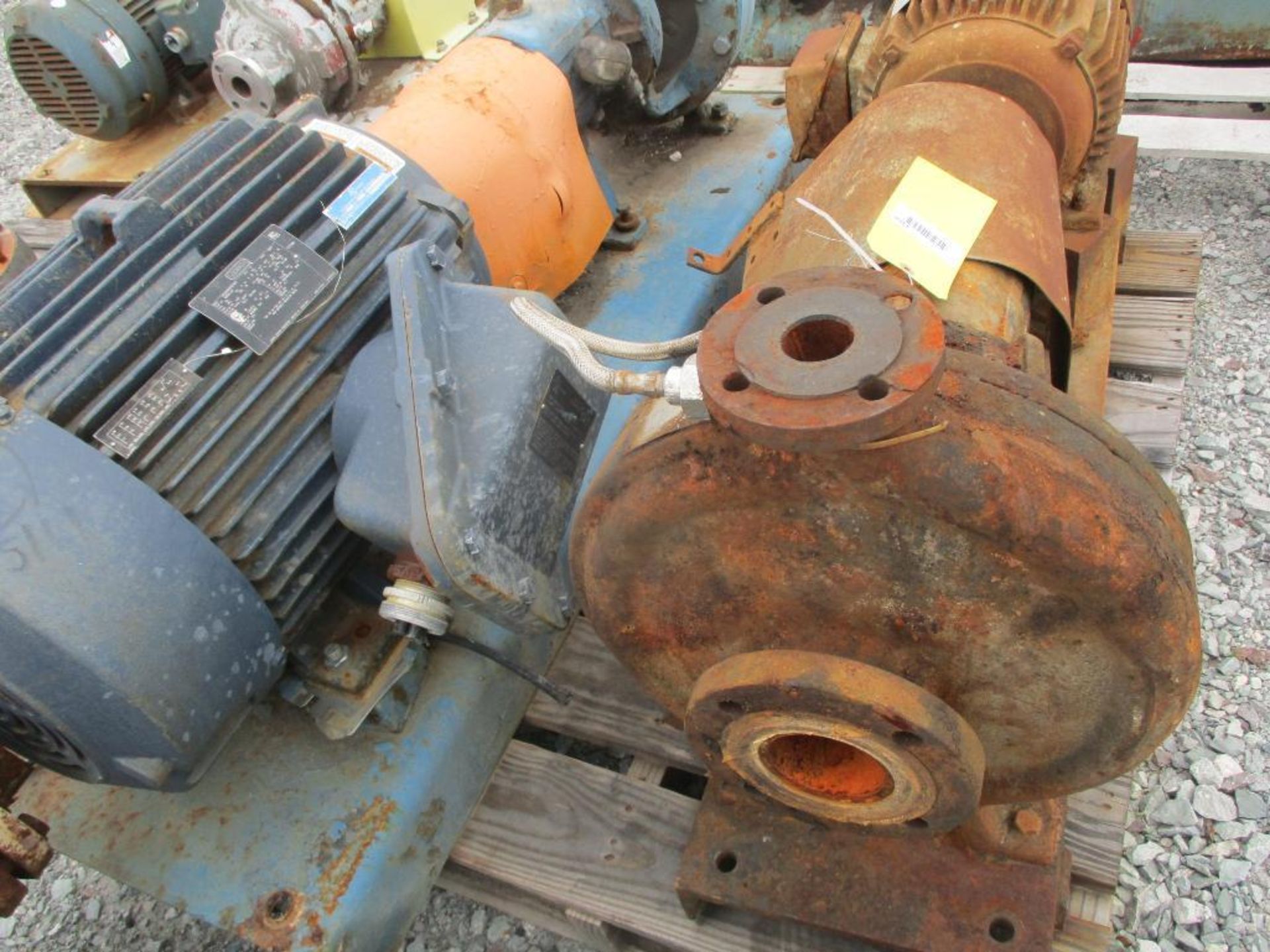 (1) Durco 2x3x13 316 Pump w/ 50HP Motor & (1) Durco 1-1/2x13x13 Pump w/ 7.5HP Motor - Image 3 of 4