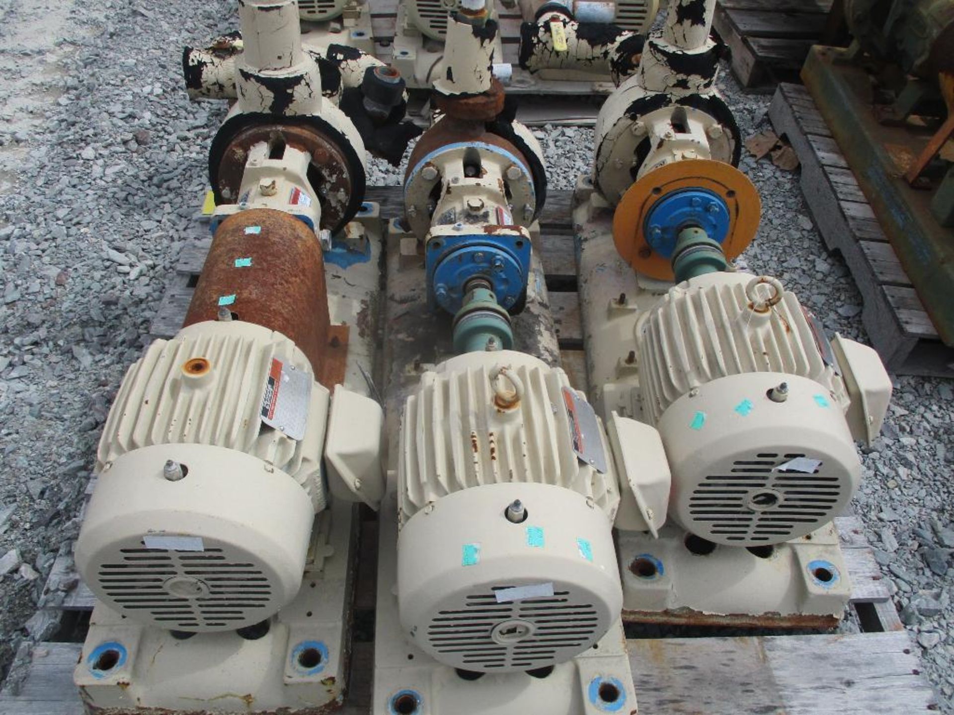 (1) Pallet of (3) Goulds Pumps w/ 5HP Motors - Image 3 of 4