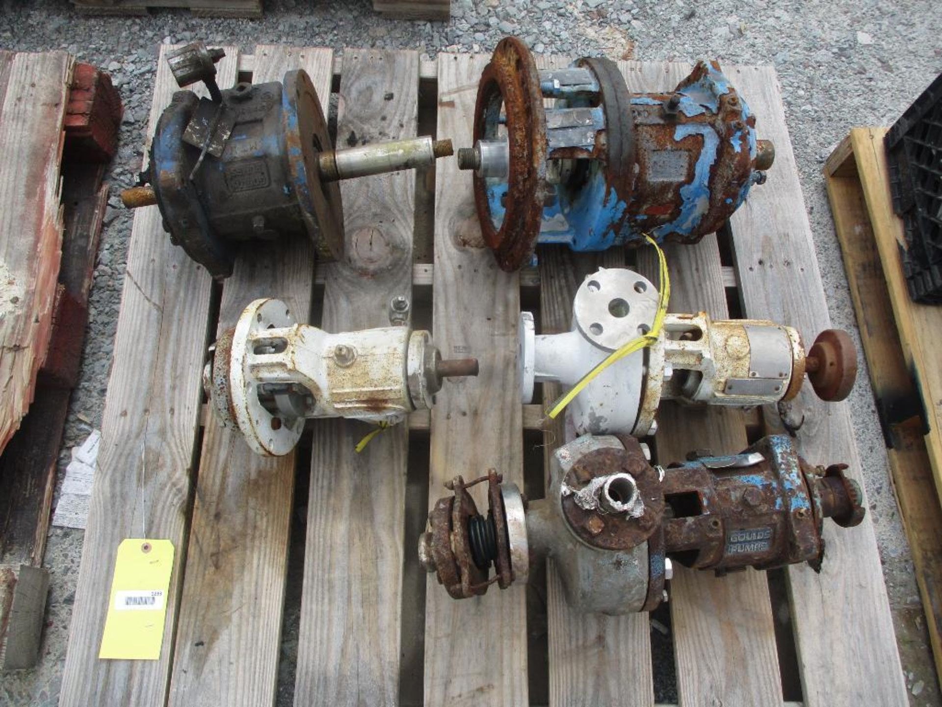 (1) Pallet of Misc. Goulds & Durco Pumps