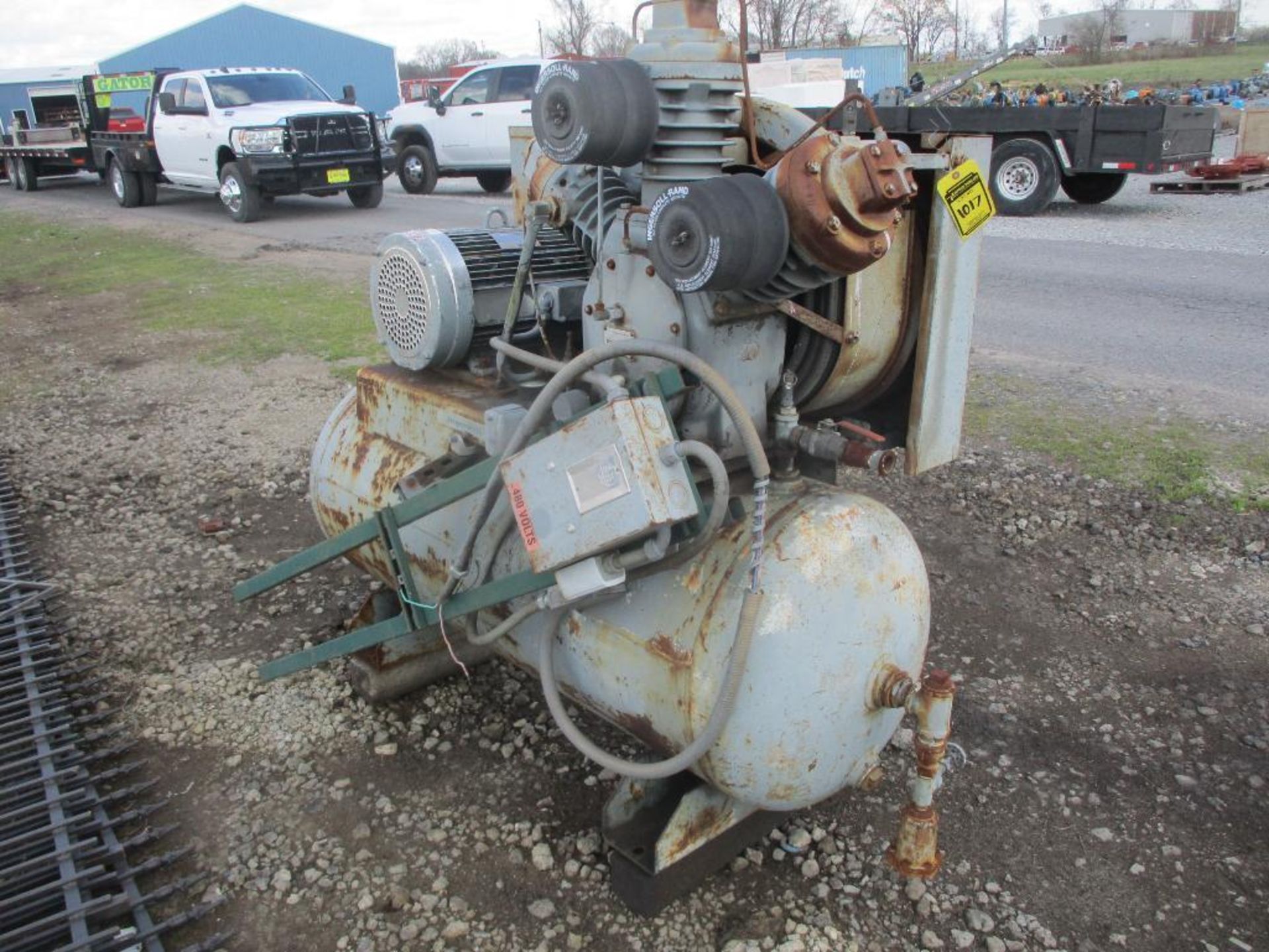 Ingersol Rand Air Compressor, Model 15T, 20HP - Image 2 of 4