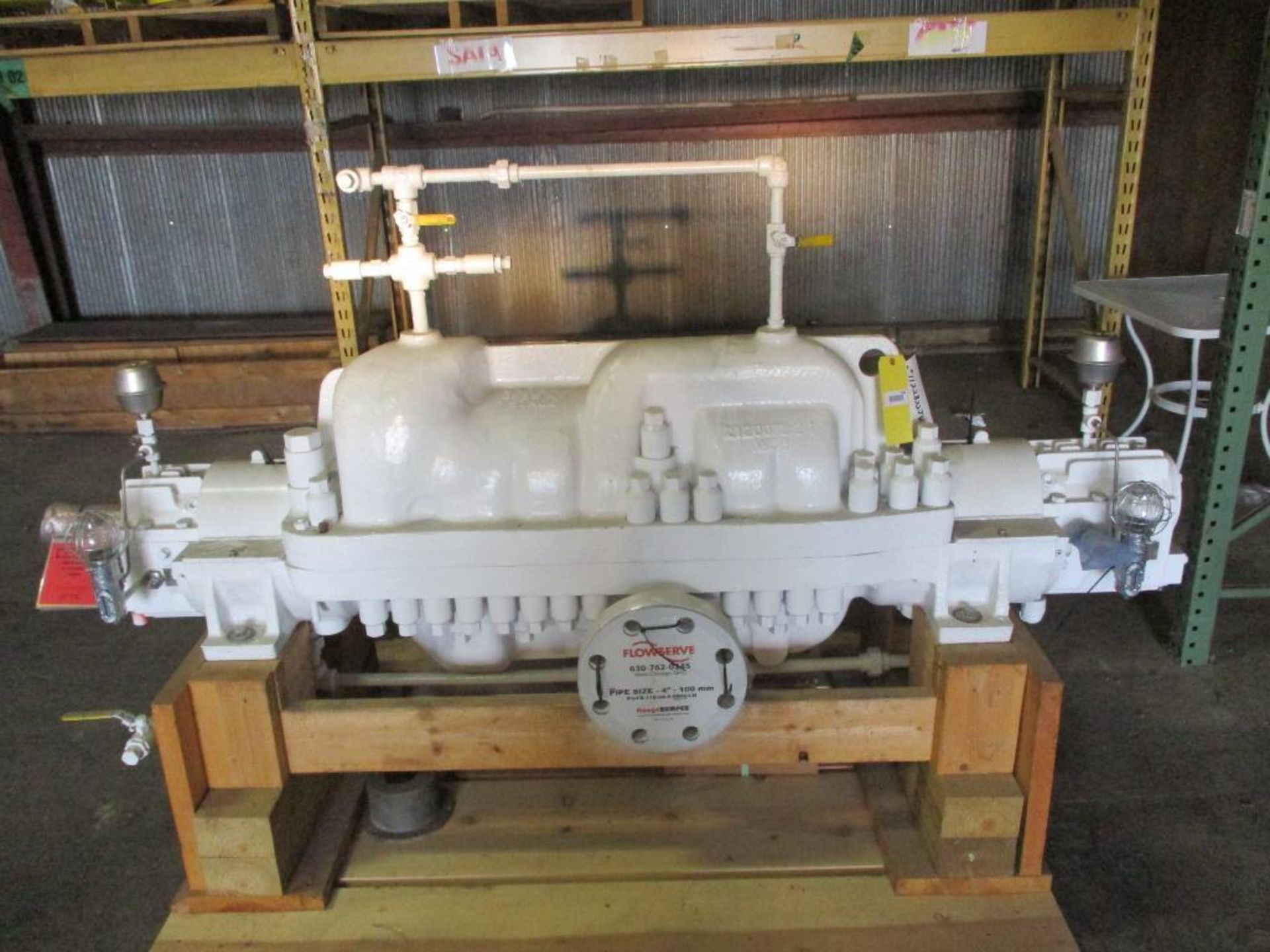 Flowserve Pump, Type DVMX-D, Size: 4x6x10, 7/5 (Rebuilt 2023)