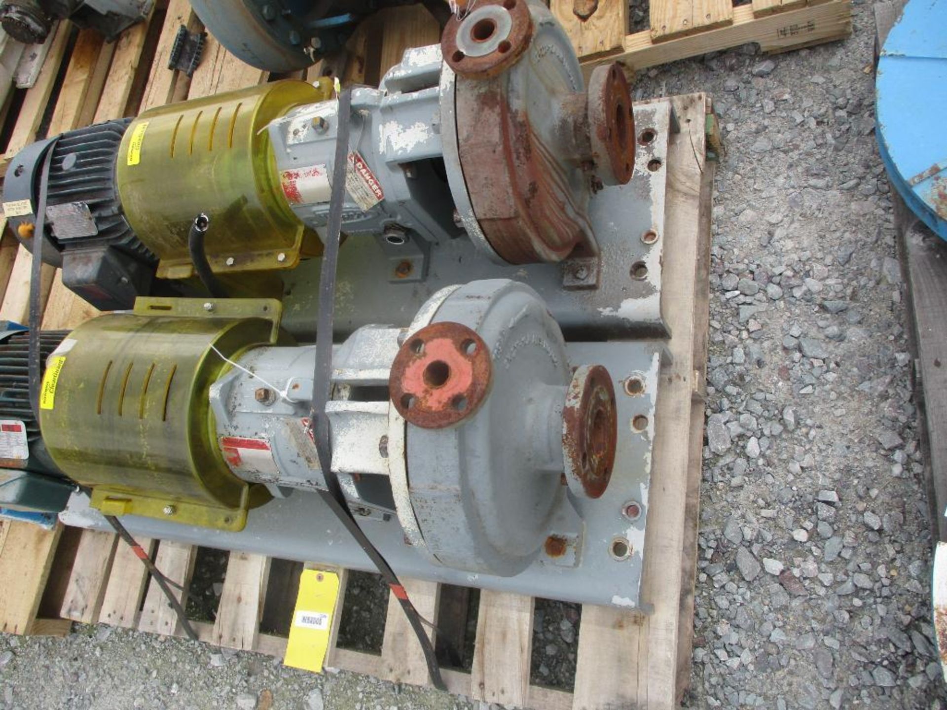 (2) Durco 1x2x10A Pumps w/ 5HP Motor - Image 3 of 4