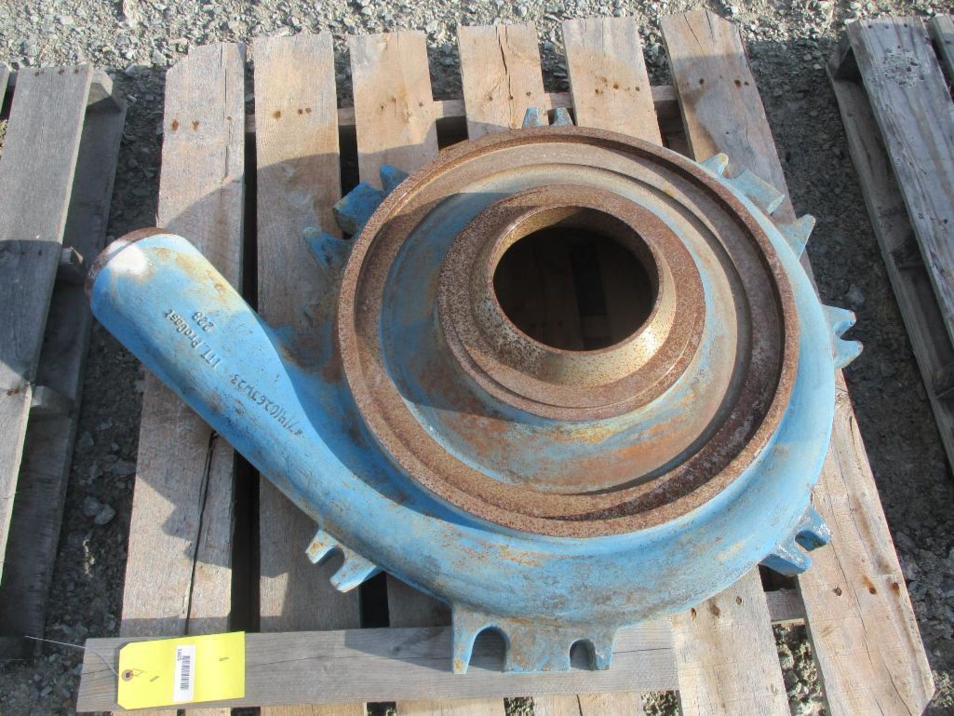 (1) Pallet of Goulds Slurry Pump Parts