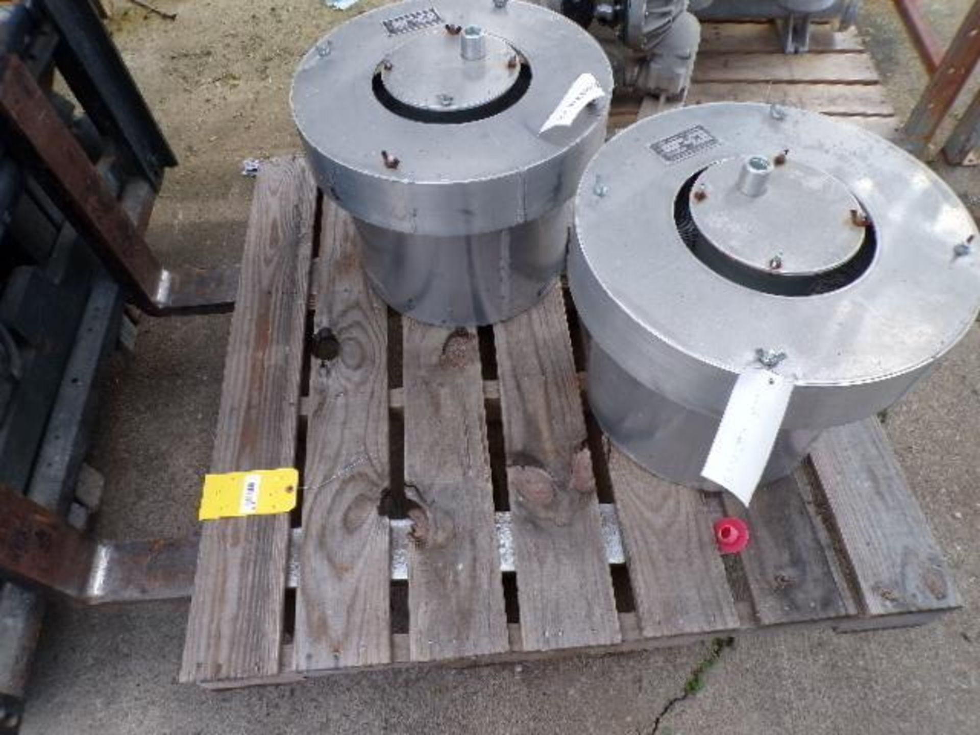 (2) Flameco Flame Arrested Burners, Model FAH16-8, 500,000 BTU (Used)