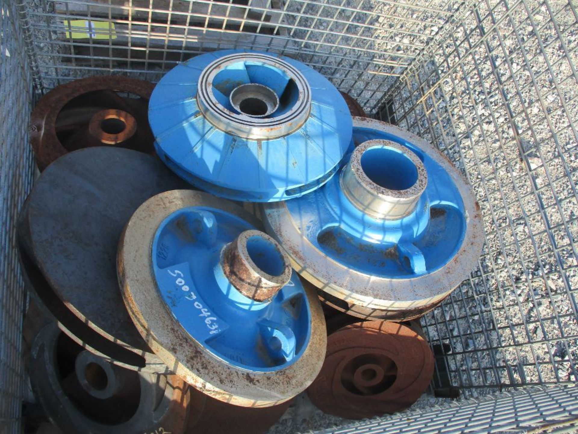 (1) Crate of (New) Slurry Pump Parts