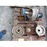 (1) Pallet of Goulds 316 Pump Parts