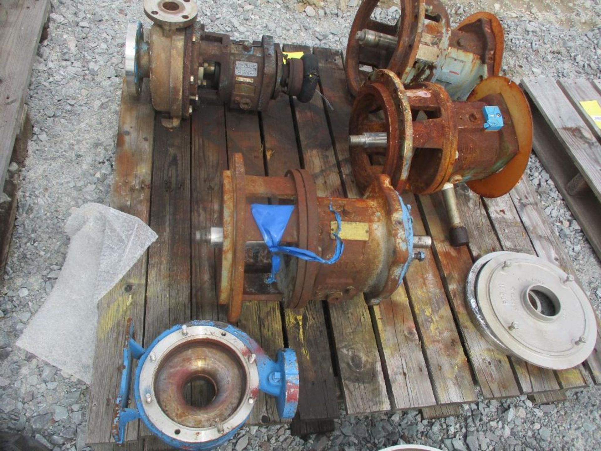 (1) Pallet of Misc Goulds Pumps