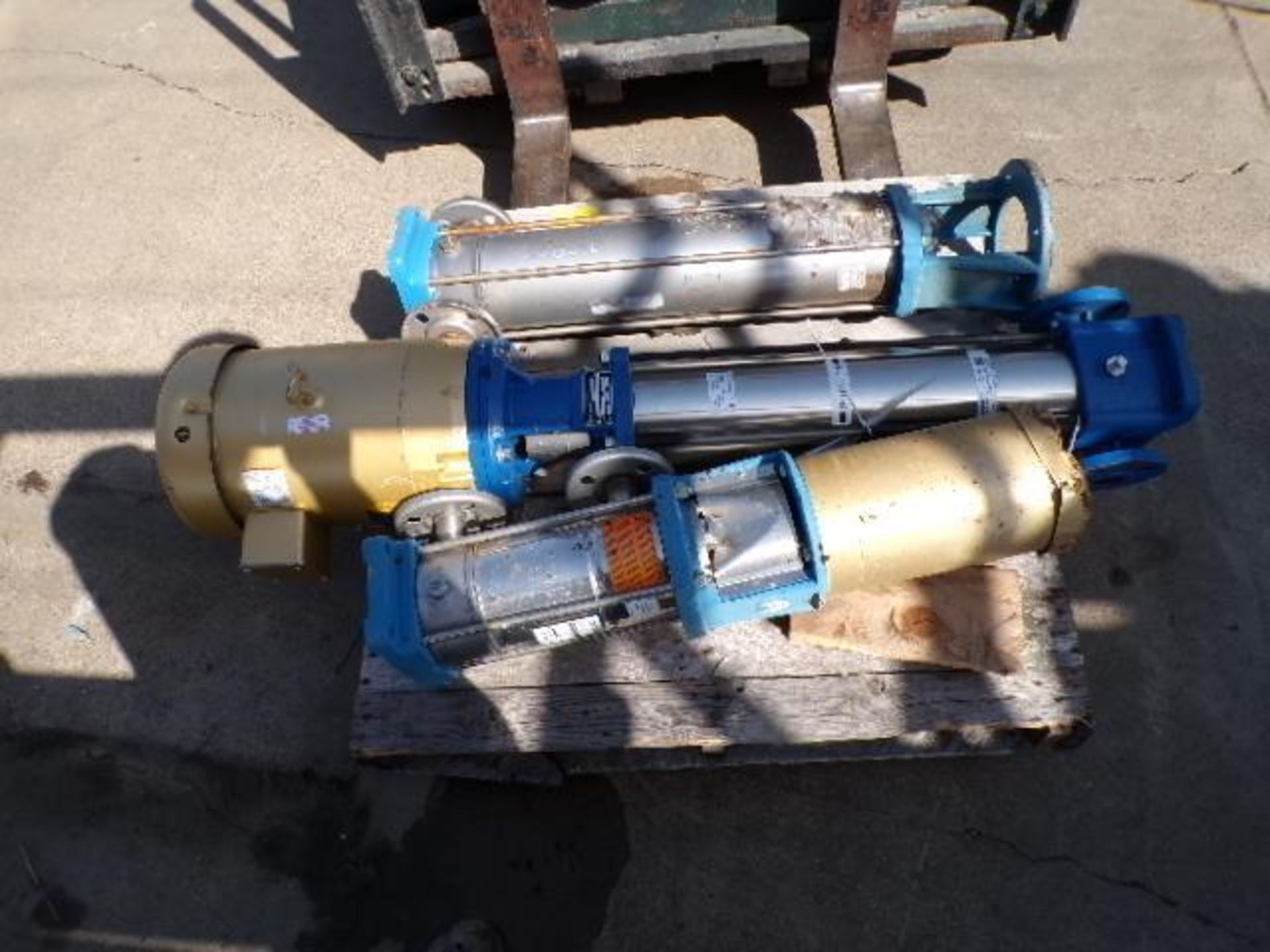 (3) Centrifugal Pumps, Various Sizes (Used) - Image 2 of 3