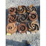 (1) Pallet w/ (9) Goulds Impellers