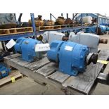 (2) Nord Gear Pieces, Ratio 46.65/1, Size 42-C182/84TC, (2) Gearboxes, Ratio: 17.1