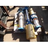 (3) Centrifugal Pumps, Various Sizes (Used)