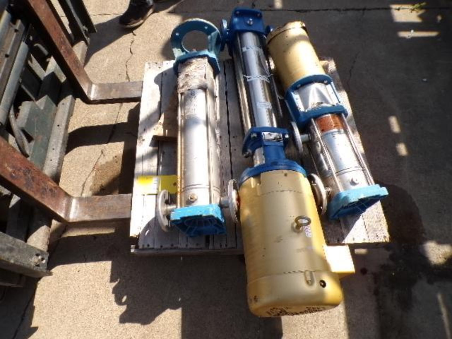 (3) Centrifugal Pumps, Various Sizes (Used)