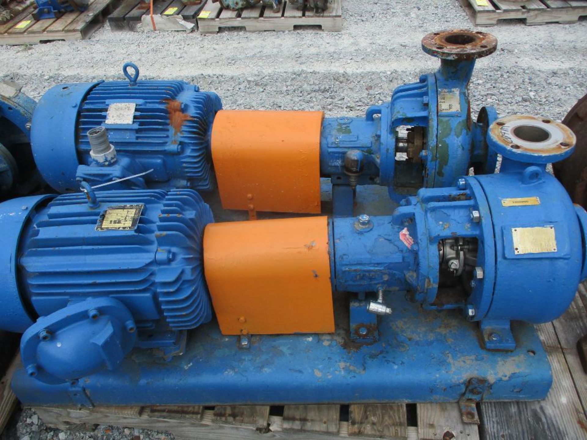 (1) Durco 3x4x13 Pump w/ 30HP Motor & (1) Durco 3x4 R10 SD4M Pump w/ 15HP Motor