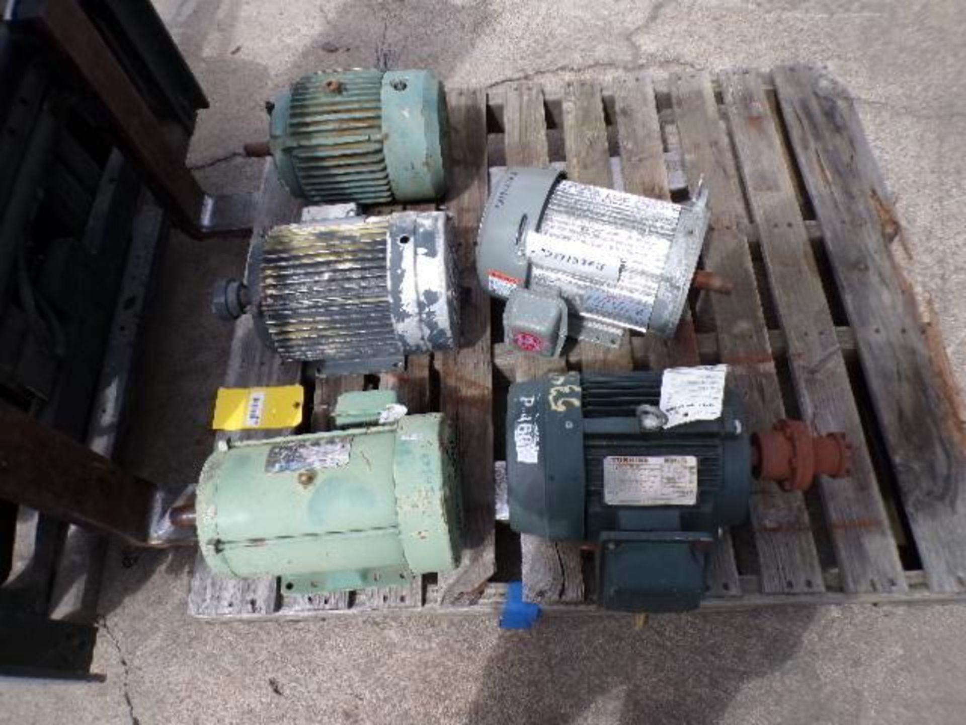 Pallet of Assorted Electric Motors (Used) - Image 2 of 4
