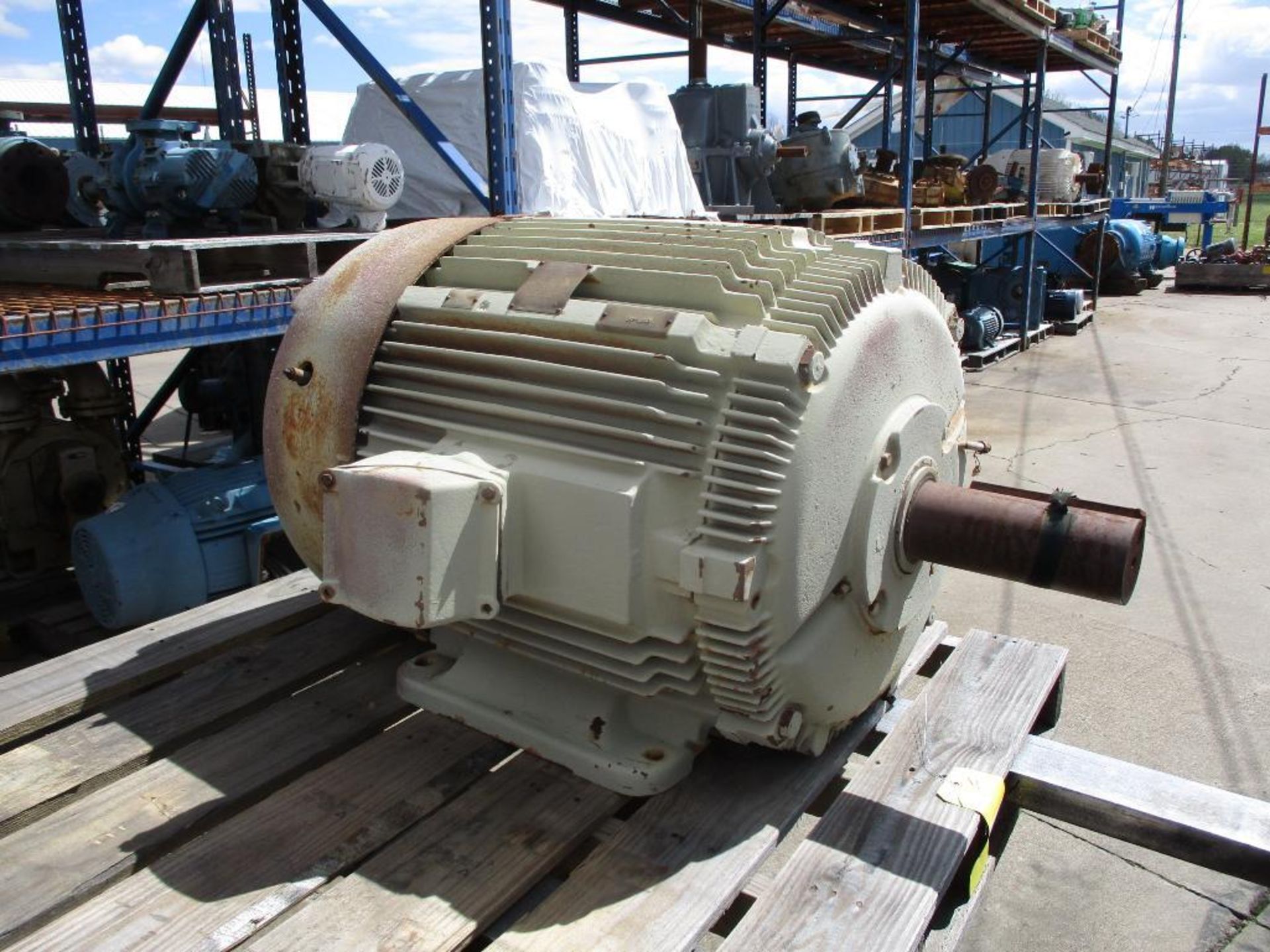 Westinghouse 100HP Motor, 444T Frame, 460V, 1760 RPM, 3PH