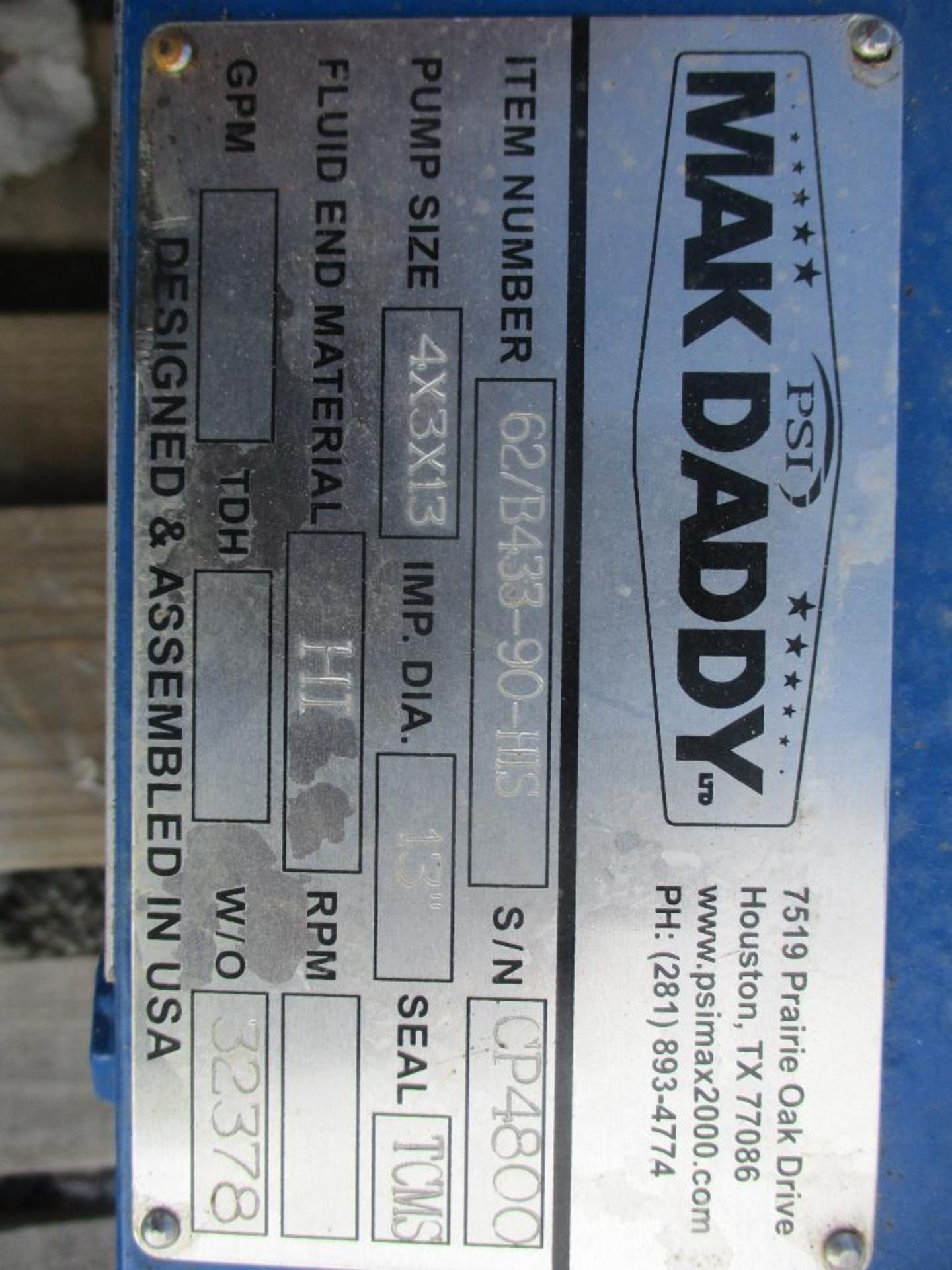 (2) Mack Daddy 4x3x15 Pumps (New) - Image 2 of 4