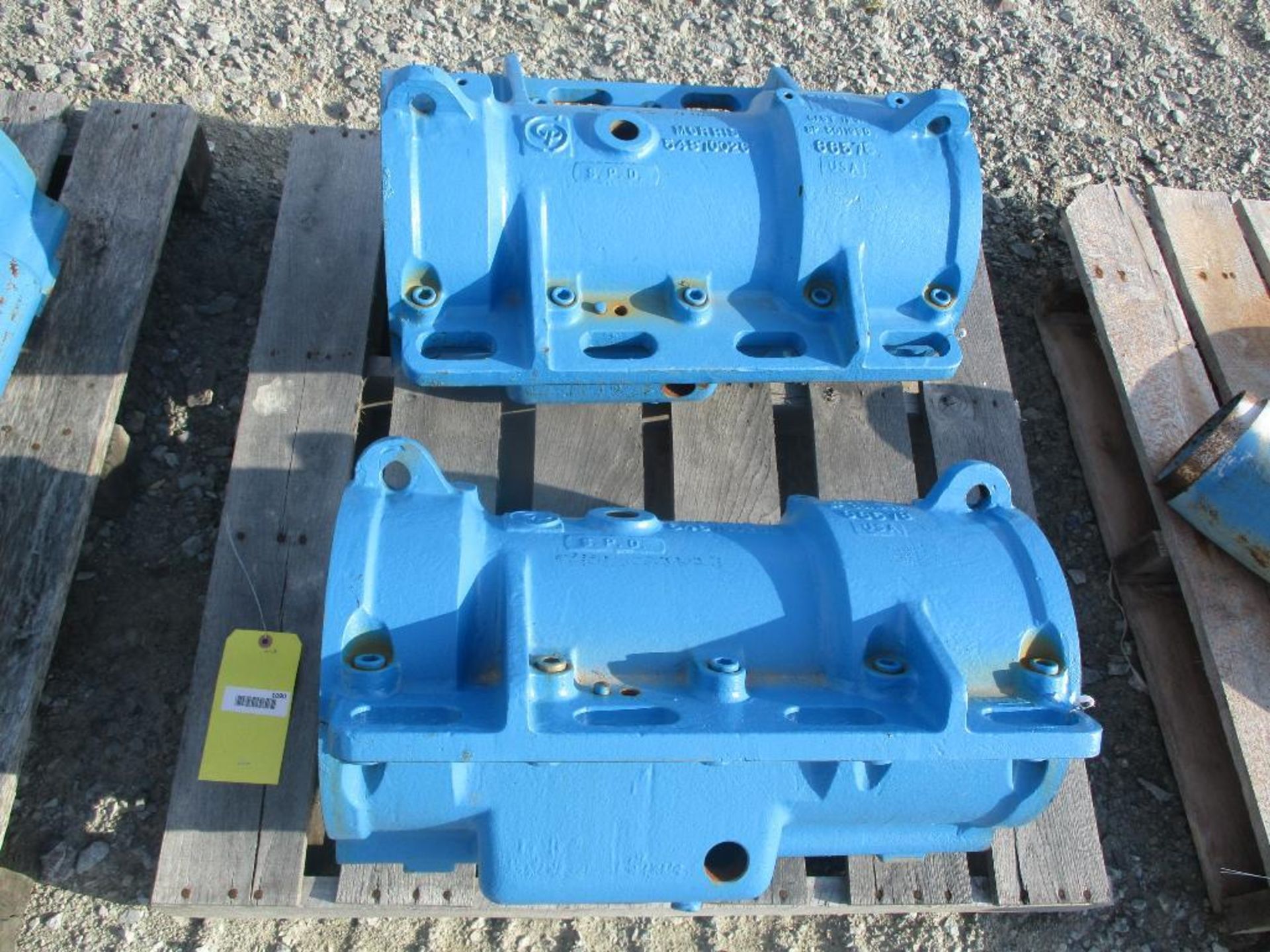 (1) Pallet of Goulds Slurry Pump Parts