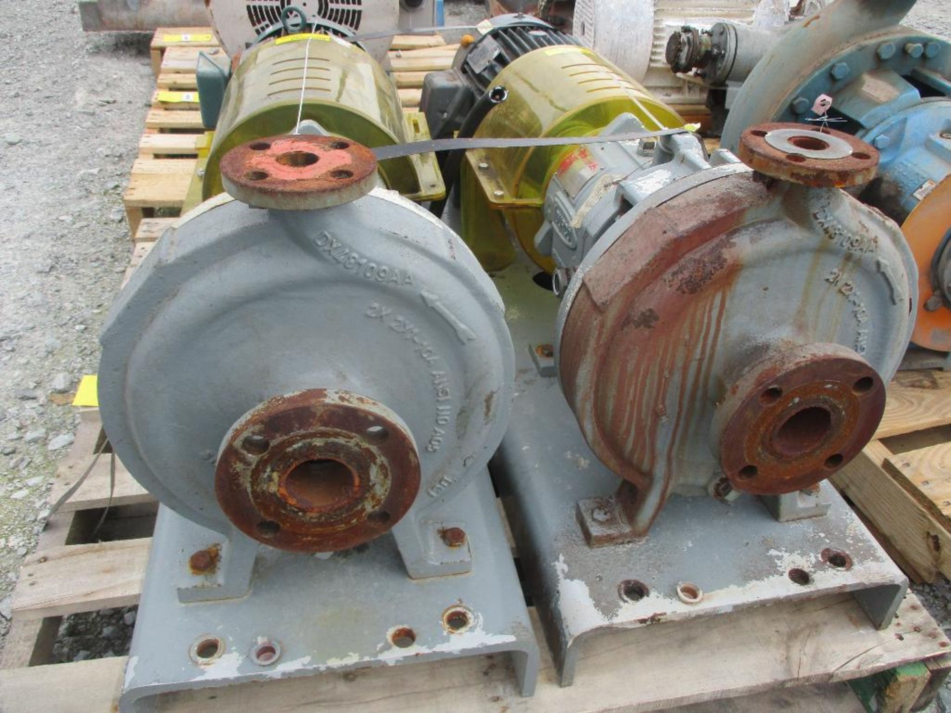 (2) Durco 1x2x10A Pumps w/ 5HP Motor - Image 2 of 4