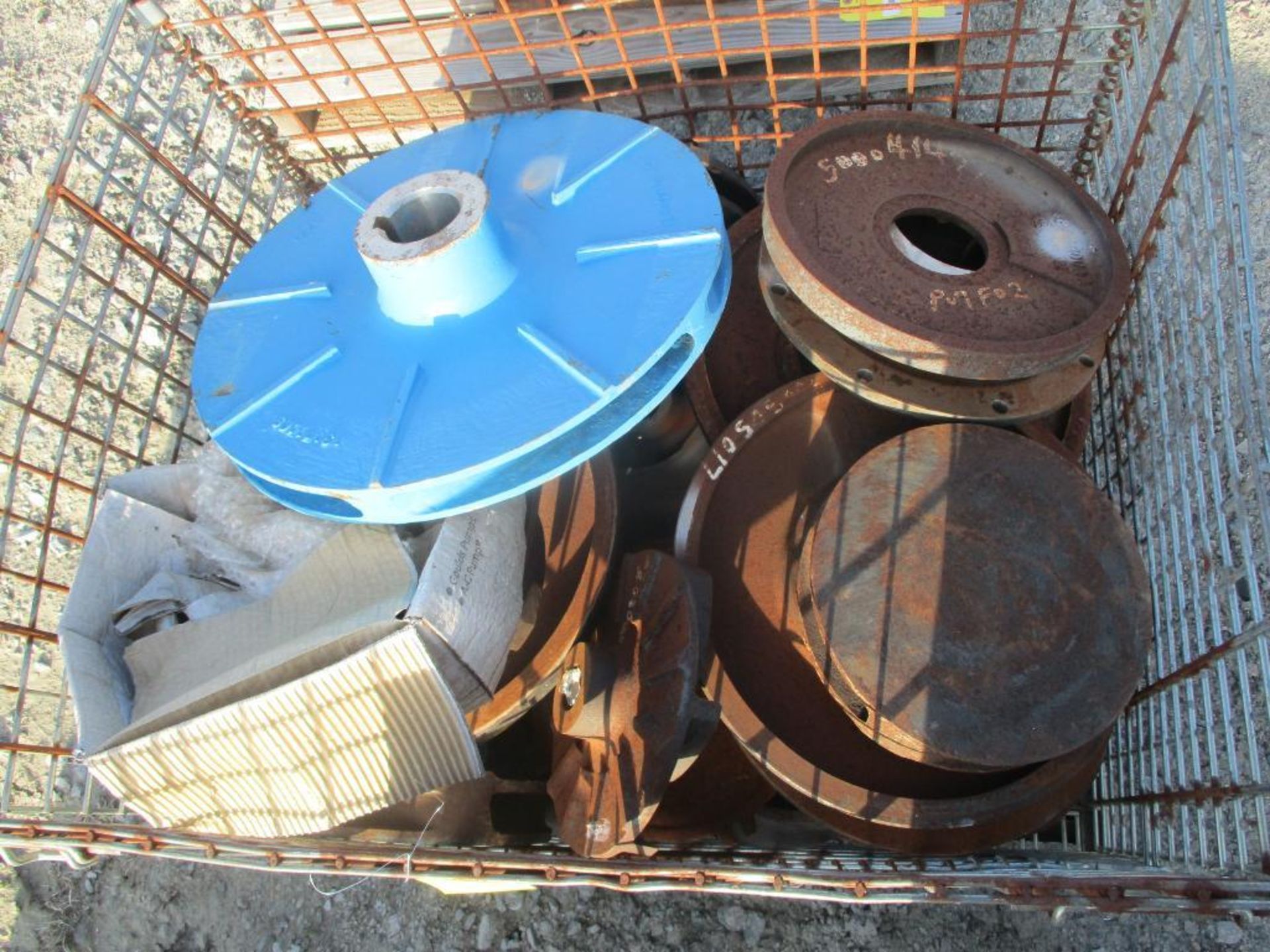 (2) Crates of (New) Slurry Pump Parts