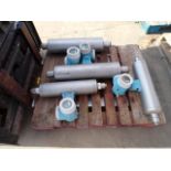 Pallet of (4) Various Endress-Hauser Flow Tubes (Used)