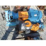 (1) Goulds Pump w/ 15HP Motor, (1) Goulds 2x3x13 Pump w/ 40HP Motor