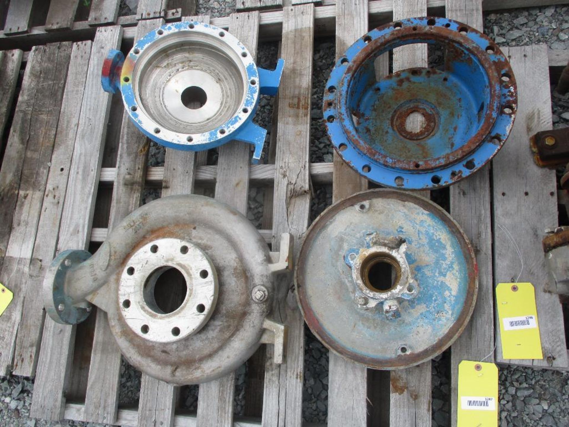 (1) Pallet of Goulds 316 SS Pump Parts